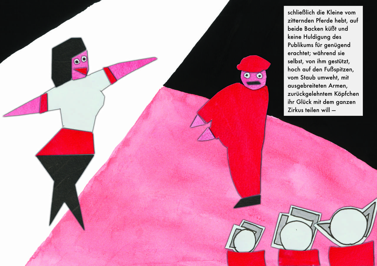 Auf der Galerie - Illustriert von Jenz, Seite 6